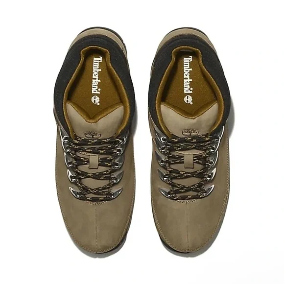 SHOES TIMBERLAND EURO SPRINT MID HIKER - A2HVB/MILITARY OLIVE NUBUCK/BLACK MEN´S